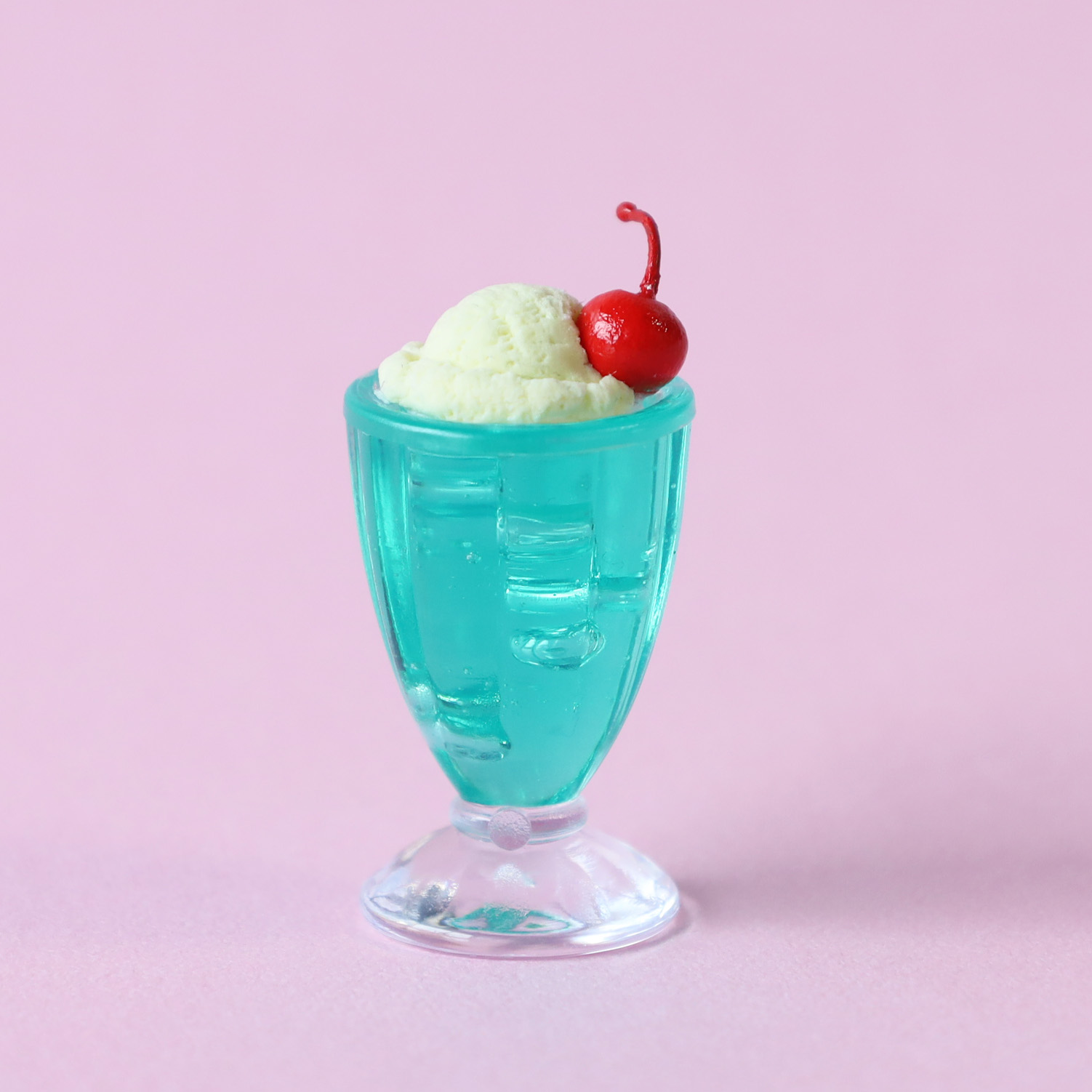 クリームソーダのミニチュア